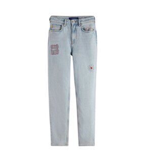Scotch & Soda High Five High-Rise Slim Fit Jeans in Poem in the Park